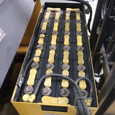 Xe điện đứng lái 1.5 tấn FB15RL-14 tháp chui cont