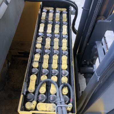 Xe nâng điện đứng lái 1 tấn Komatsu FB10RL-15