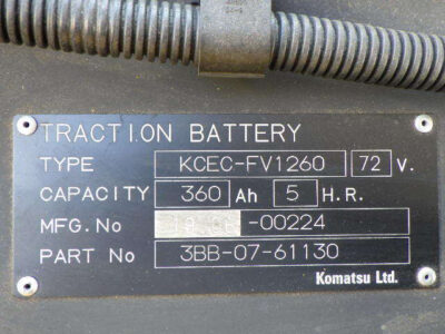 Xe nâng điện 2.5 tấn pin khô lithium Komatsu FE25-1