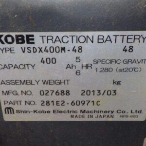 Xe nâng điện 1.5 tấn TCM FB15-8