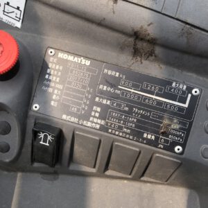 Xe nâng điện 1.5 tấn Komatsu FB15-12