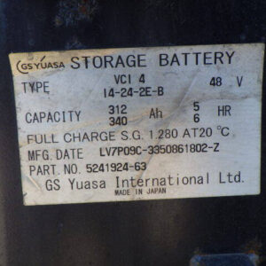 Xe nâng điện đứng lái 2.5 tấn Komatsu FR25S-1